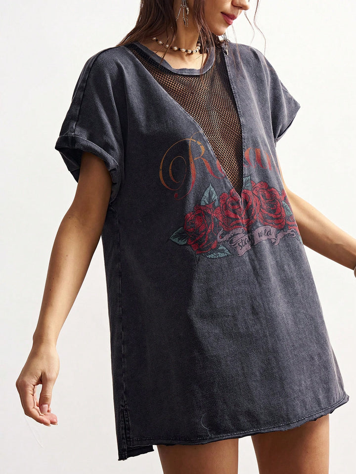 Tricou SHEIN, gri