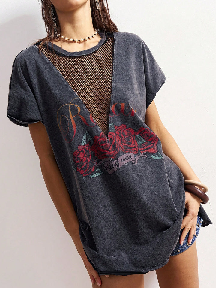 Tricou SHEIN, gri