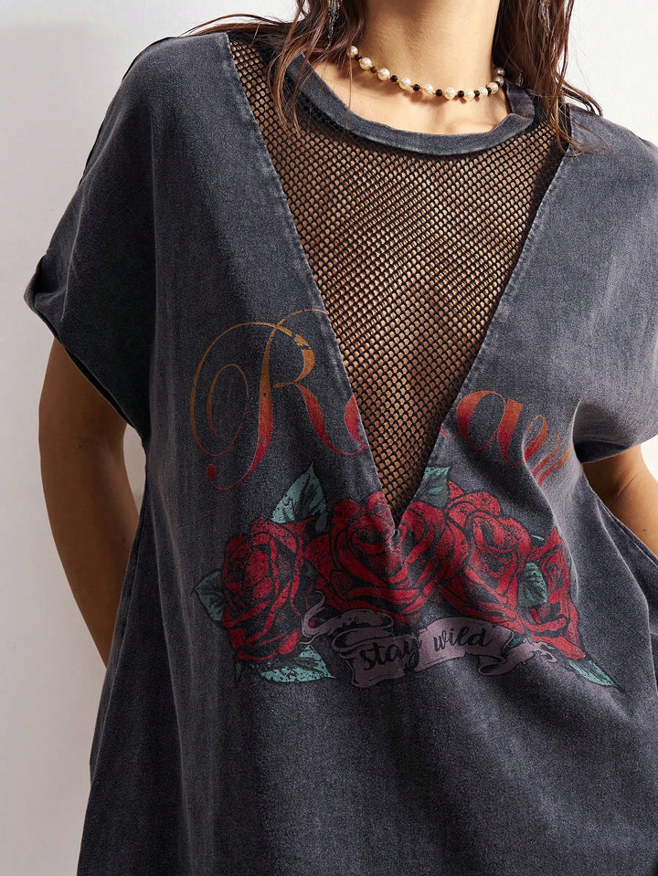 Tricou SHEIN, gri