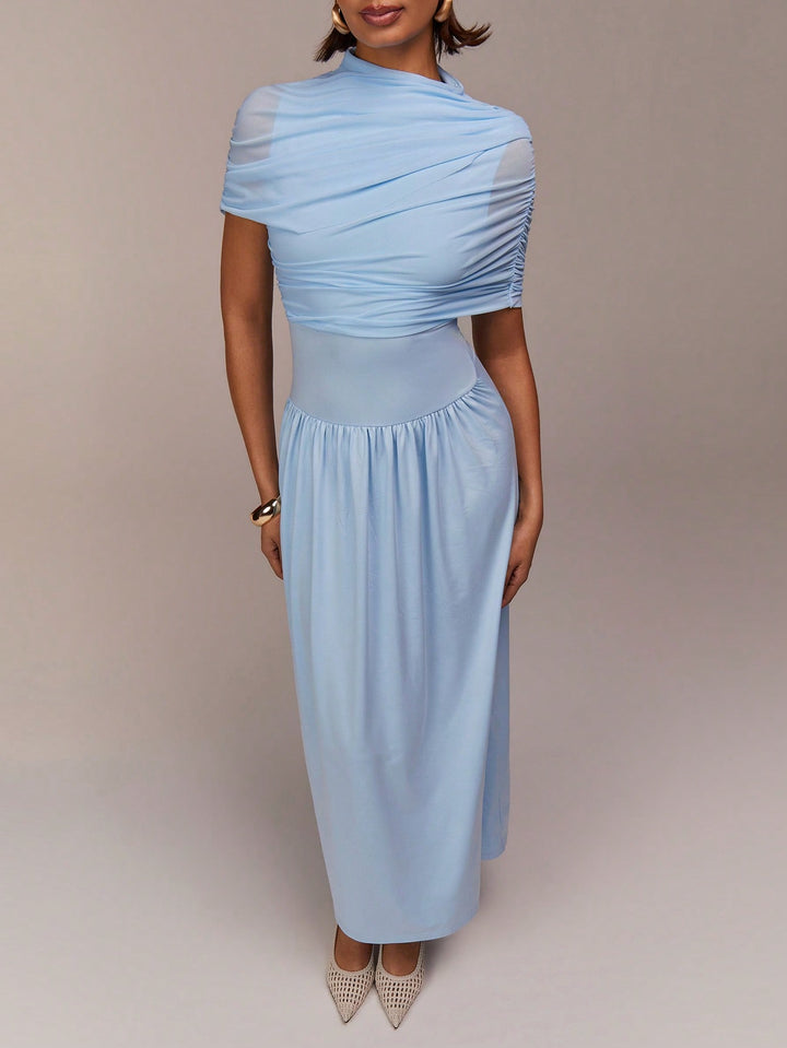 Rochie maxi SHEIN, albastru