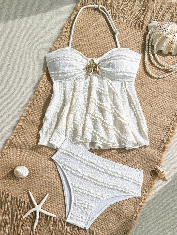 Set bikini SHEIN, bej