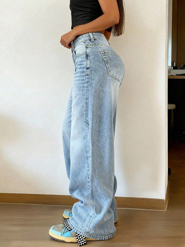 Jeans SHEIN, albastru