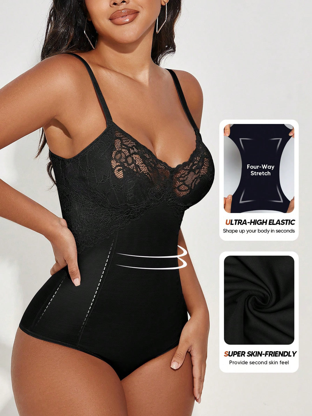 Body SHEIN, negru