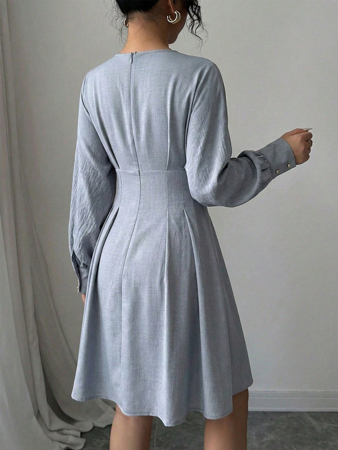 Rochie scurtă SHEIN, albastru