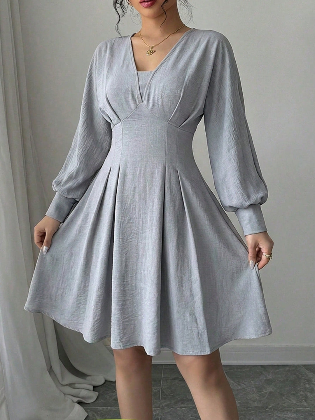 Rochie scurtă SHEIN, albastru