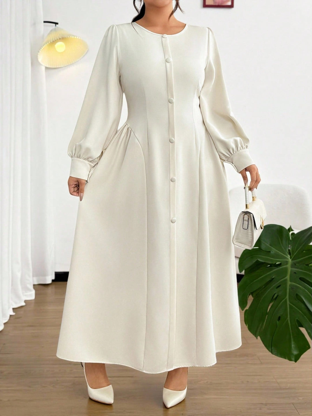 Rochie SHEIN, bej