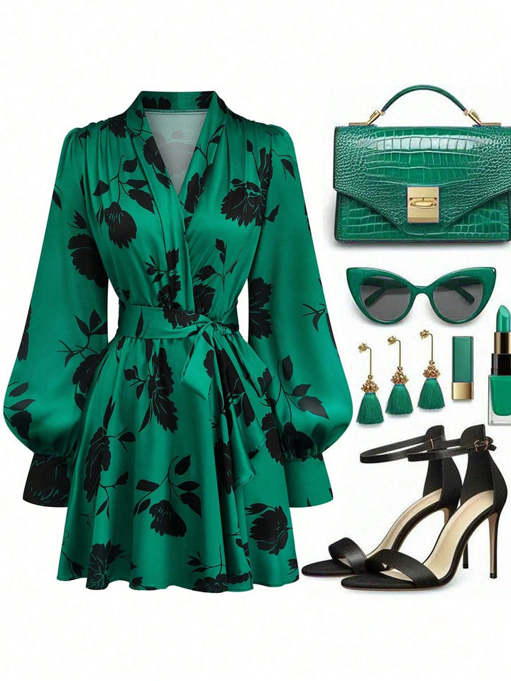 Rochie SHEIN, verde