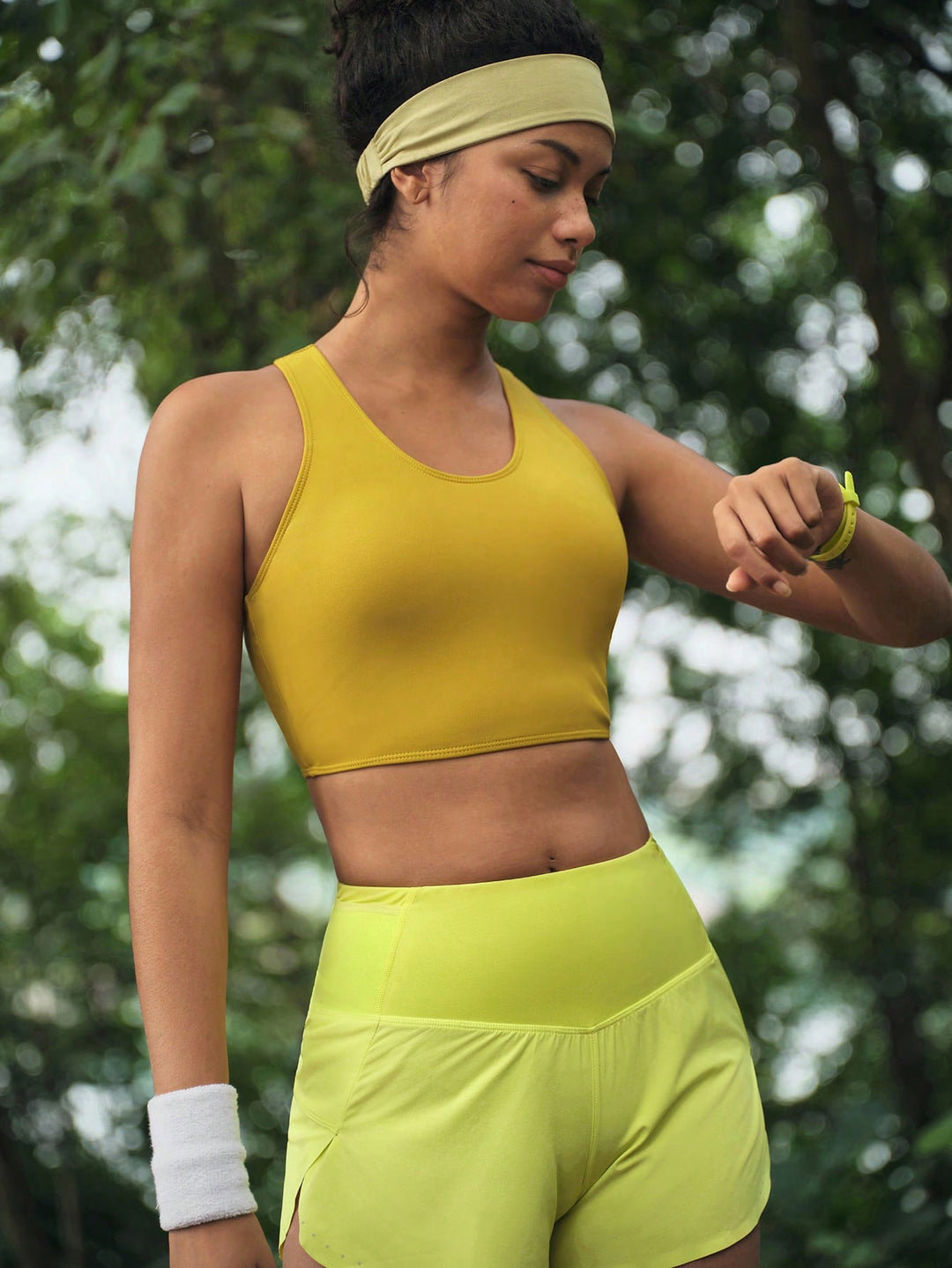 Bustieră sport SHEIN, galben