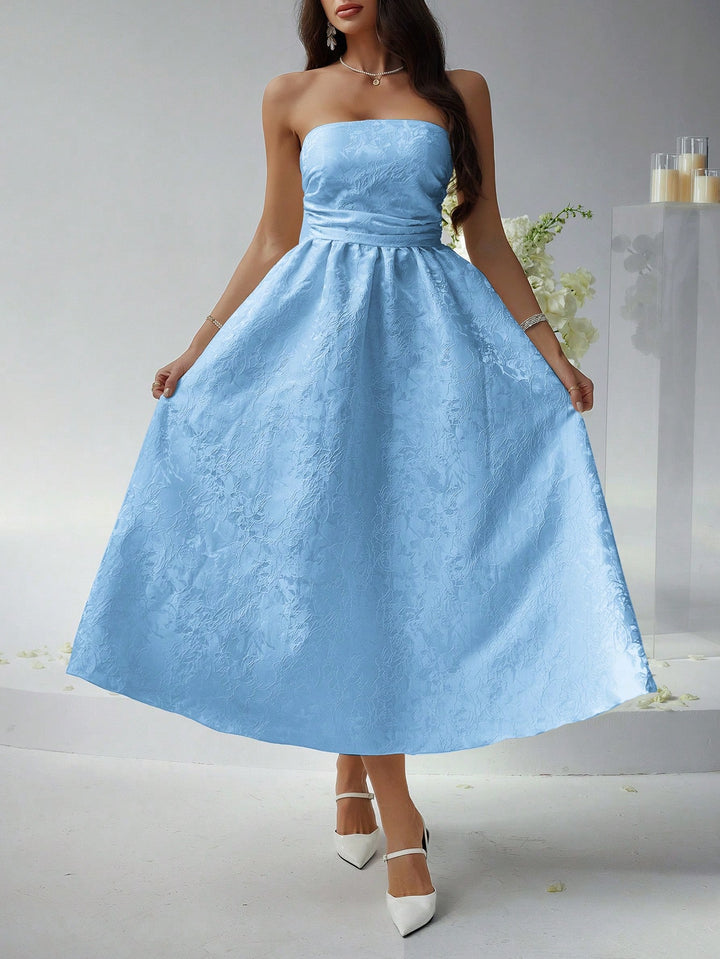 Rochie midi SHEIN, albastru