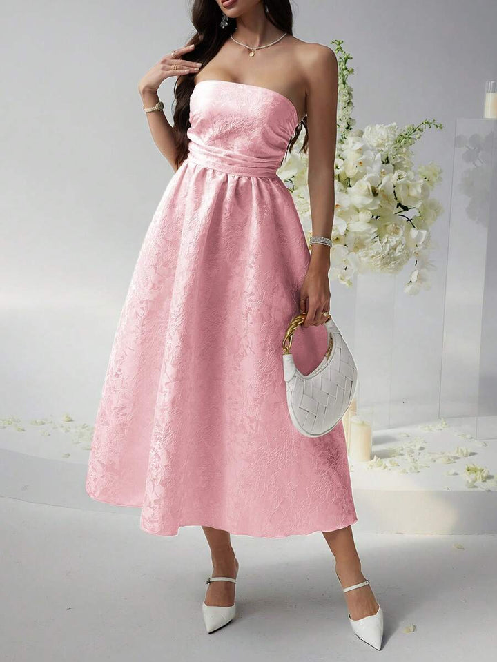 Rochie midi SHEIN, roz