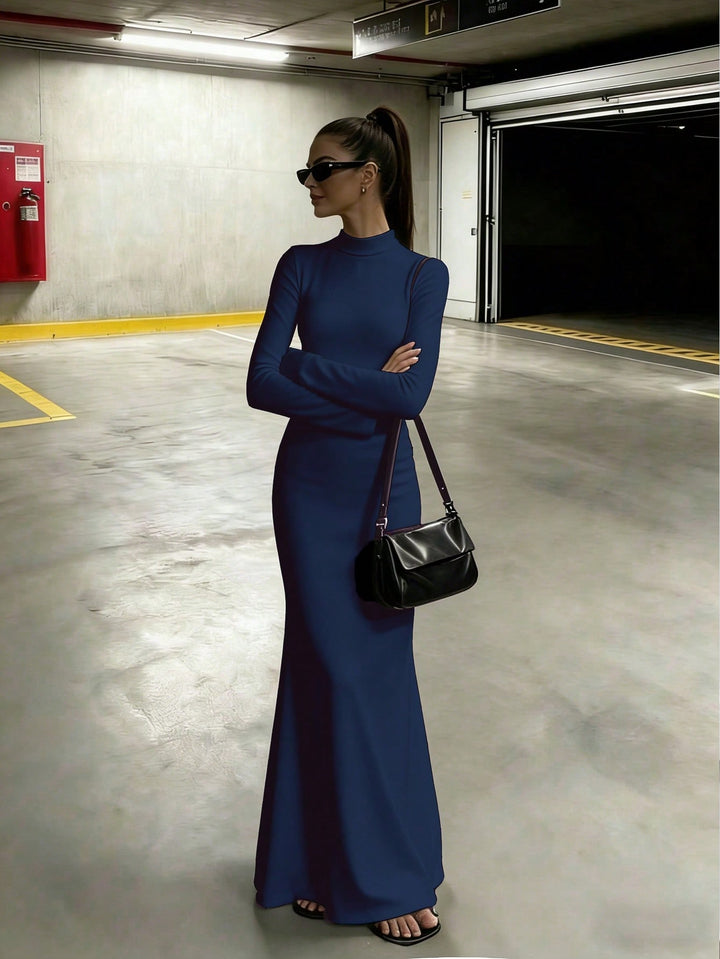 Rochie maxi SHEIN, albastru