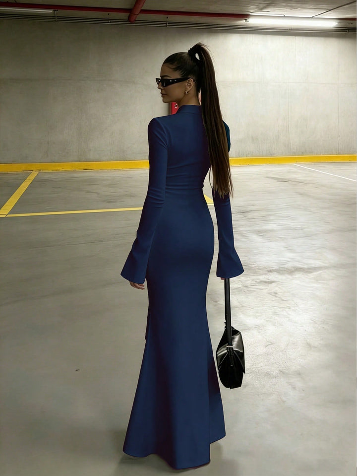 Rochie maxi SHEIN, albastru