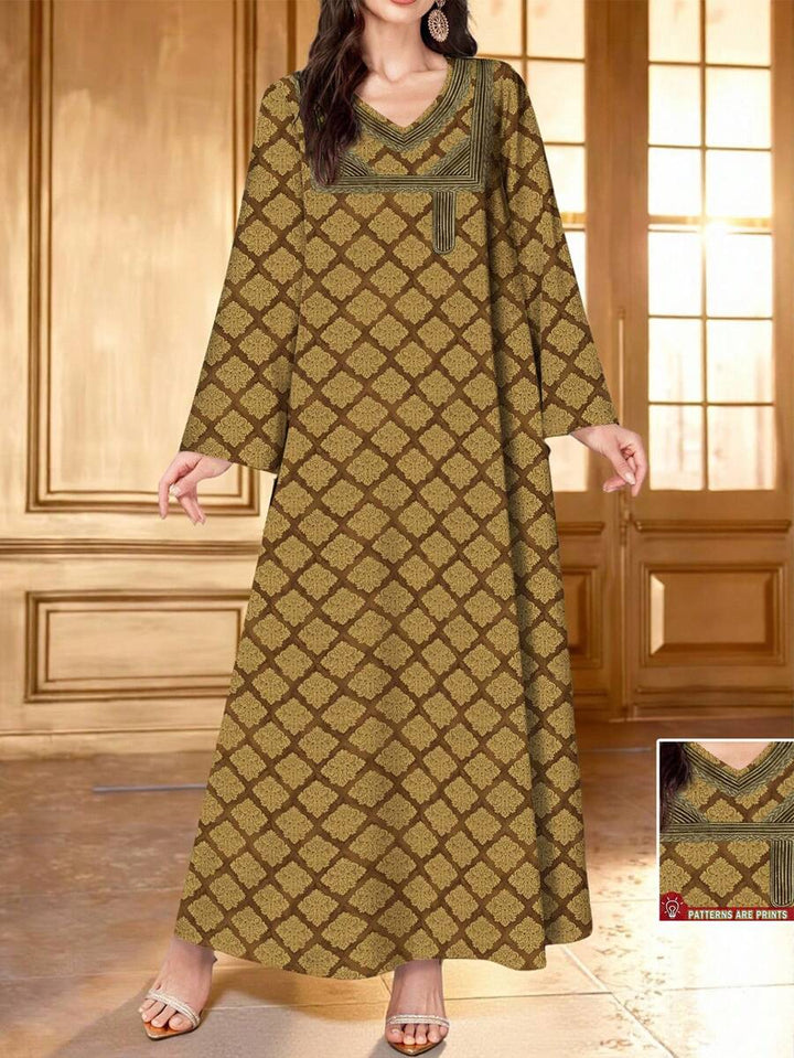 Rochie maxi SHEIN, mix culori