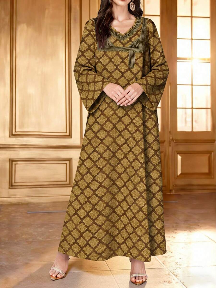 Rochie maxi SHEIN, mix culori