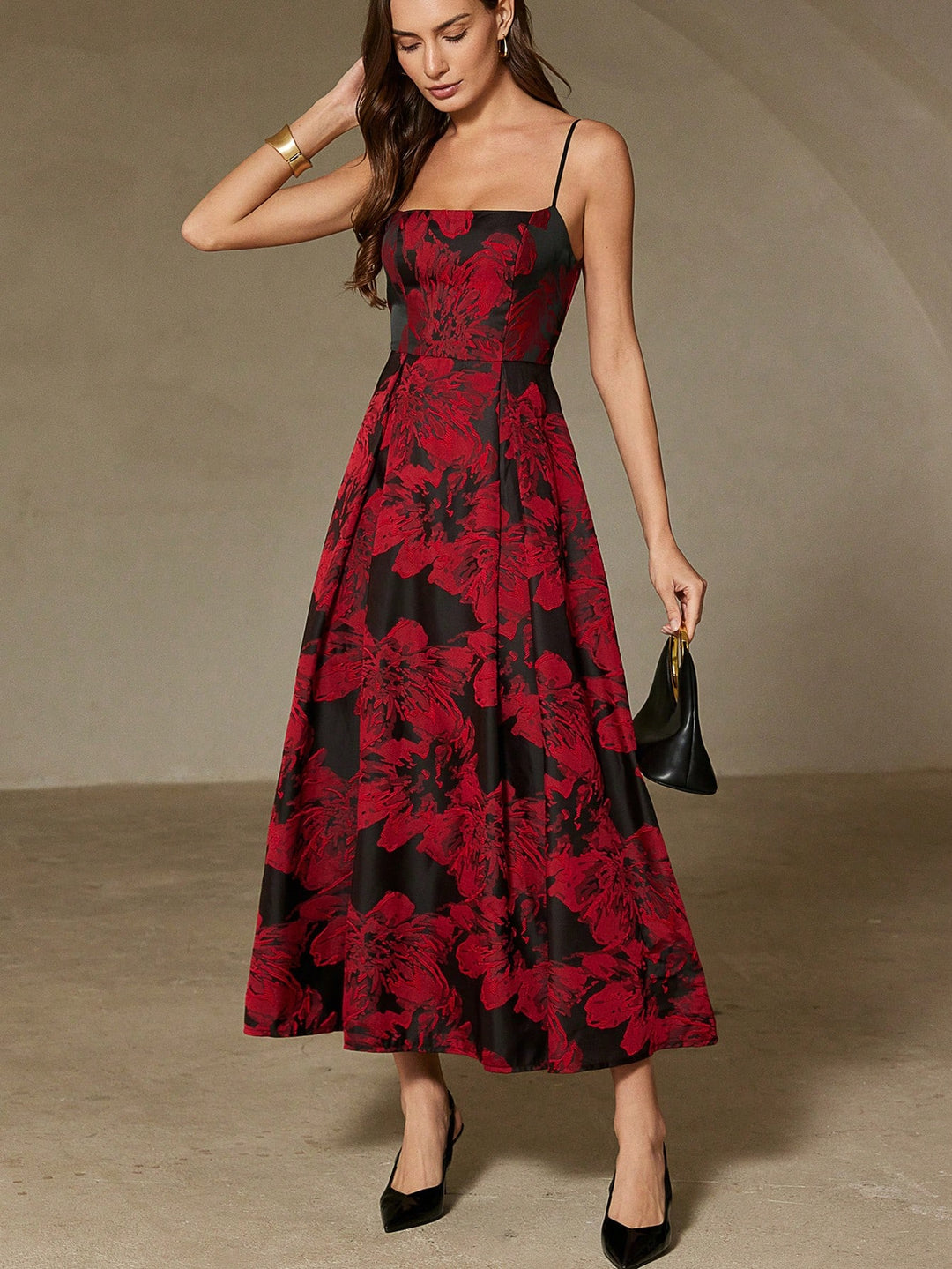 Rochie maxi SHEIN, mix culori