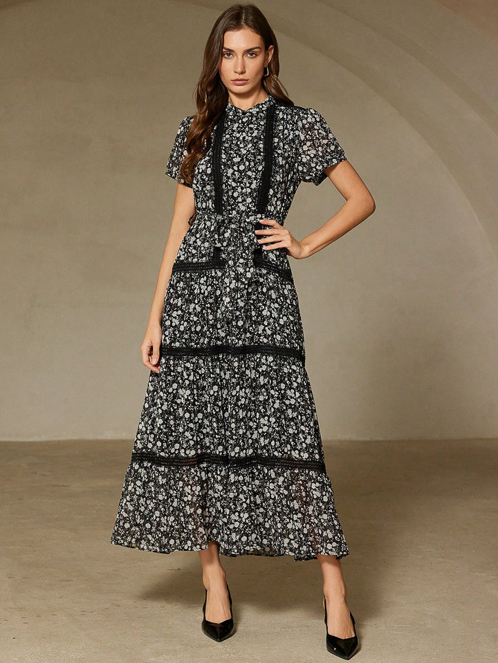 Rochie maxi SHEIN, mix culori