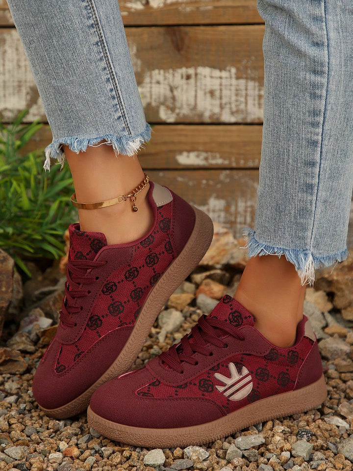 Pantofi sport SHEIN, vișiniu