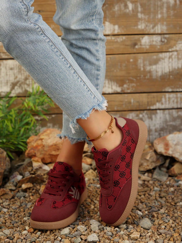 Pantofi sport SHEIN, vișiniu