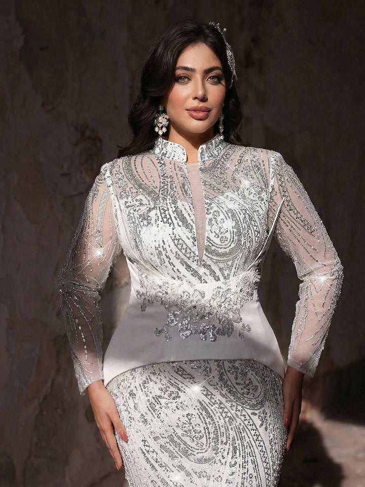 Rochie de mireasă SHEIN, alb