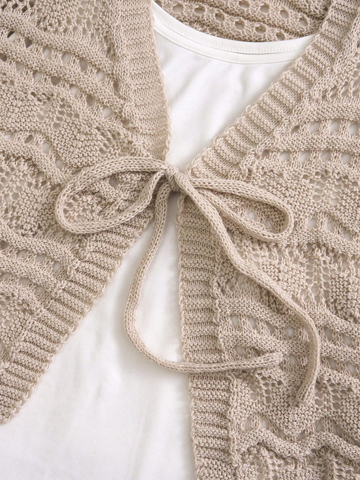 Cardigan SHEIN, bej
