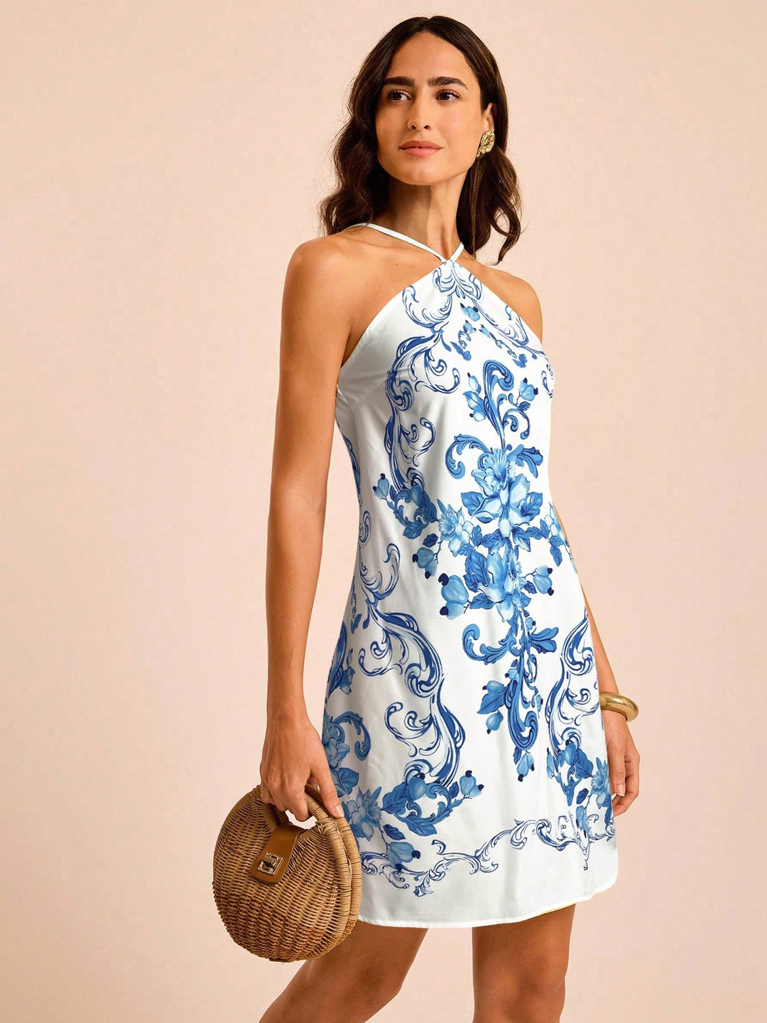 Rochie mini SHEIN, albastru