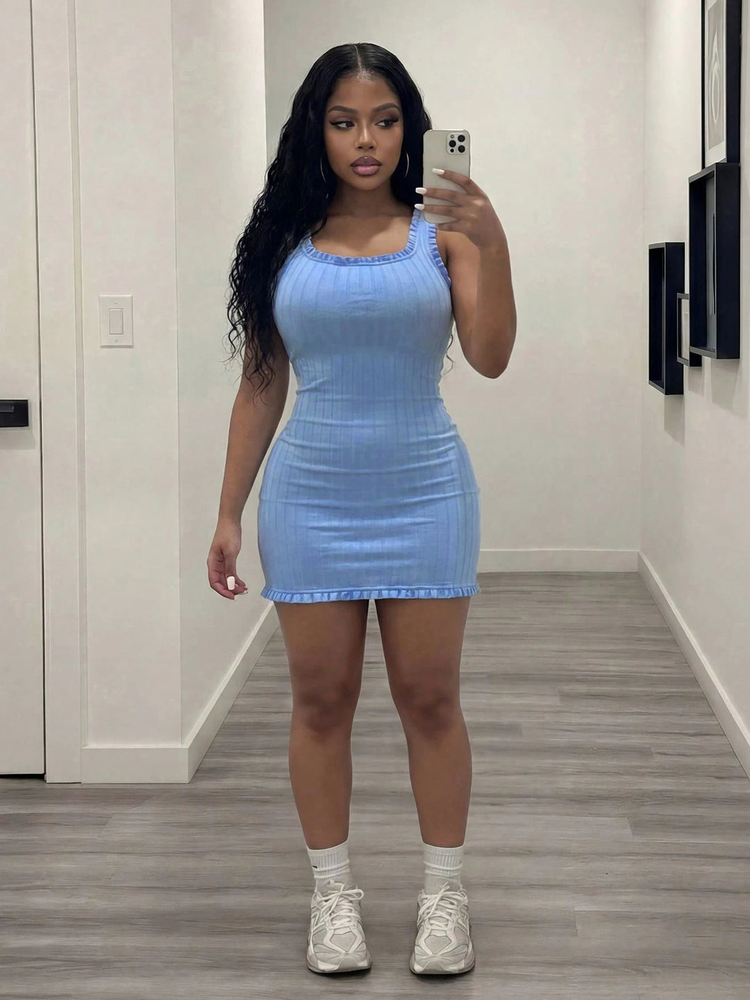 Rochie mini SHEIN, albastru