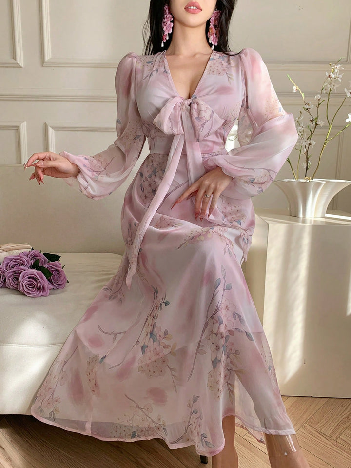 Rochie maxi SHEIN, roz