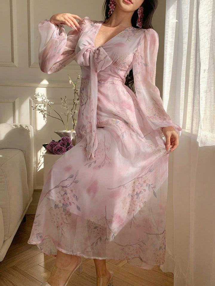 Rochie maxi SHEIN, roz