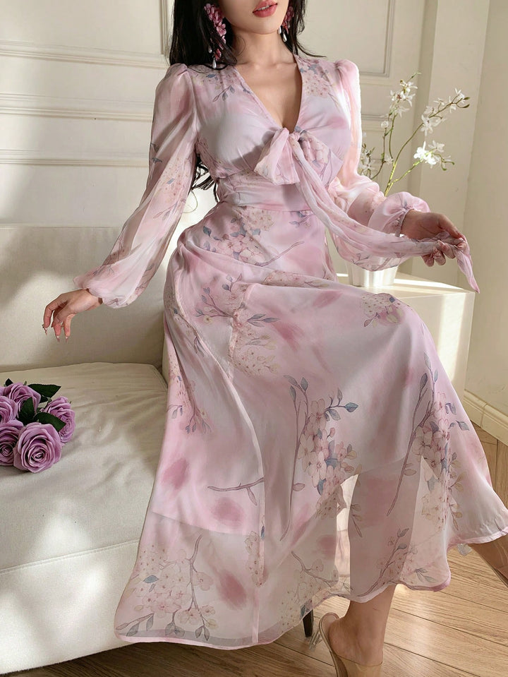 Rochie maxi SHEIN, roz