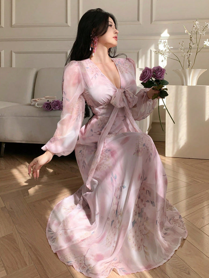Rochie maxi SHEIN, roz
