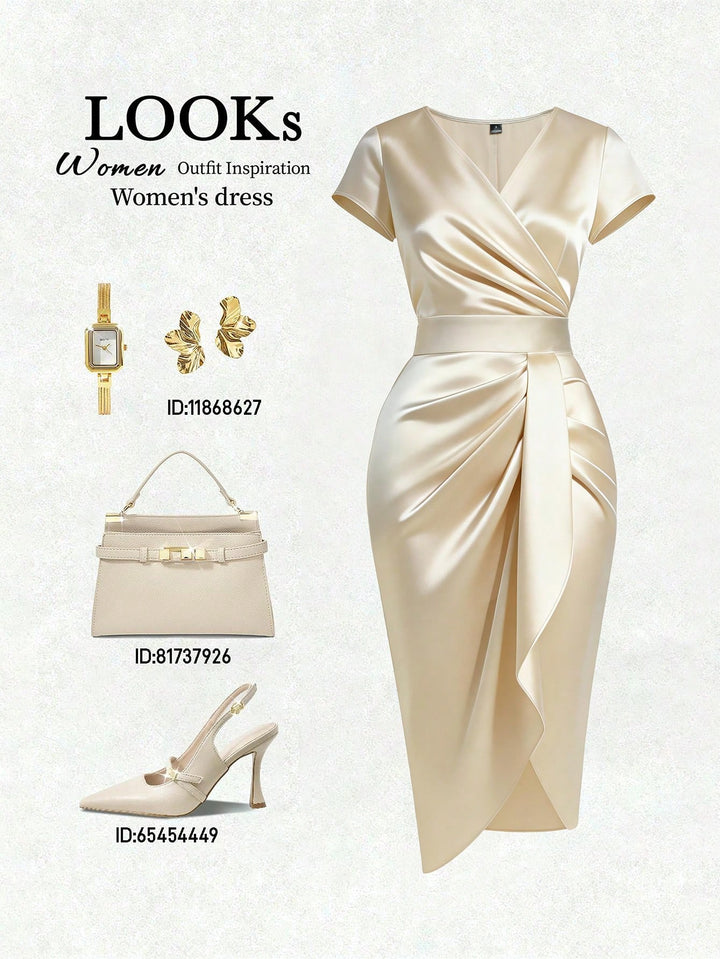 Rochie scurtă SHEIN, roz