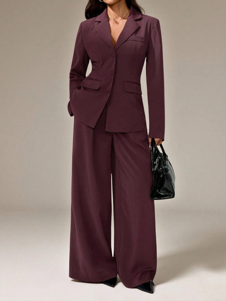 Compleu SHEIN, vișiniu