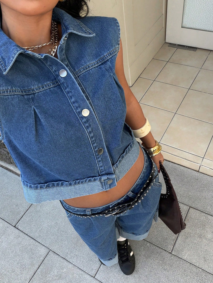 Geacă denim SHEIN