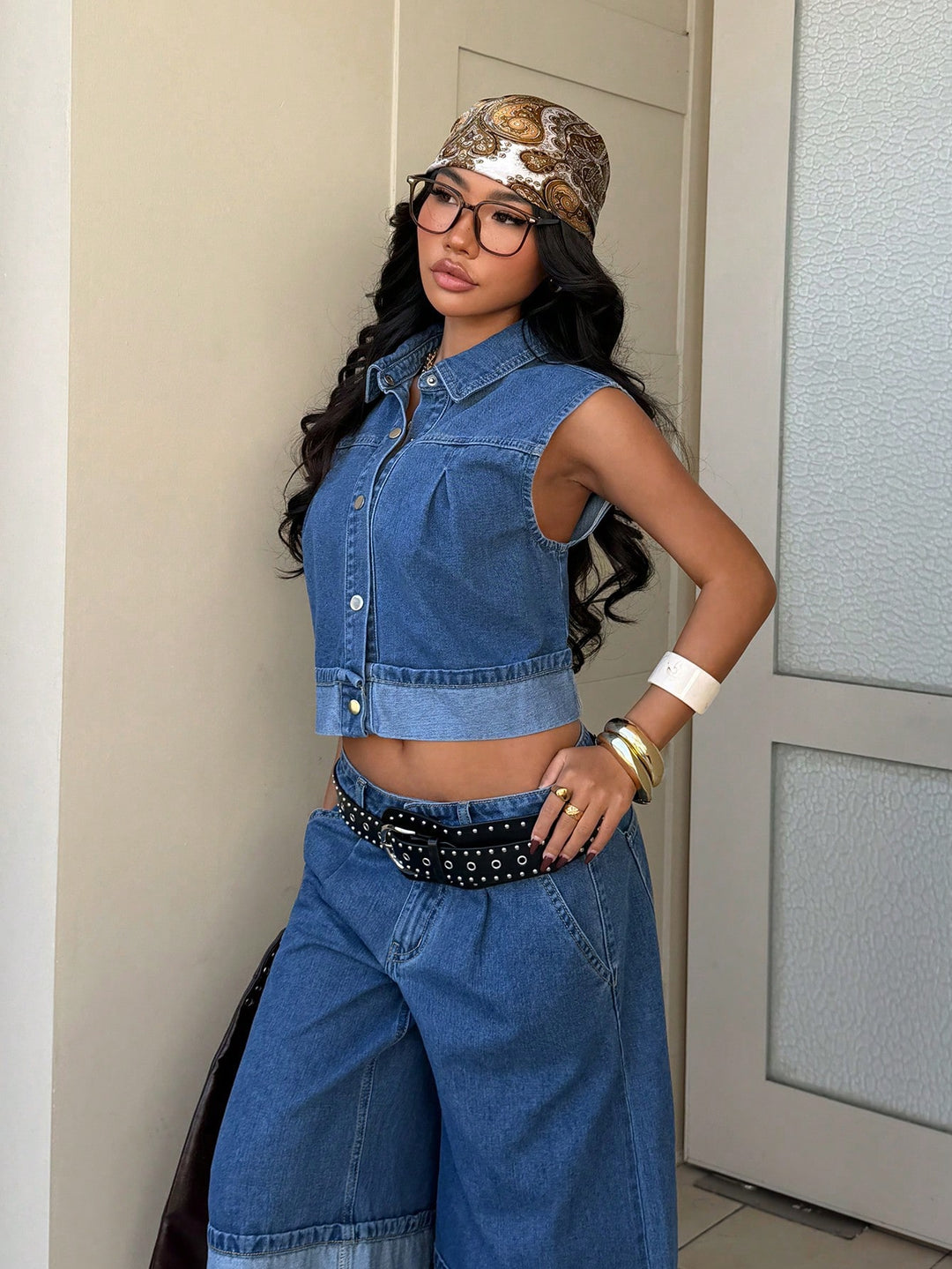 Geacă denim SHEIN