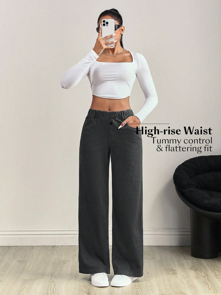 Jeans SHEIN, gri