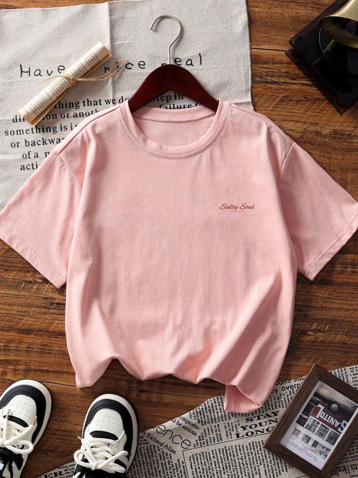 Tricou SHEIN, roz