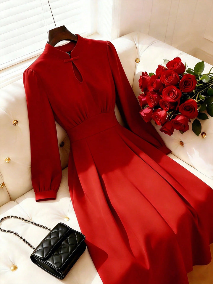 Rochie maxi SHEIN, roșu