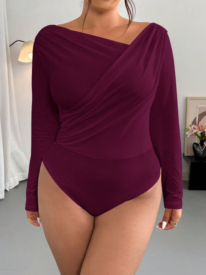 Body SHEIN, vișiniu