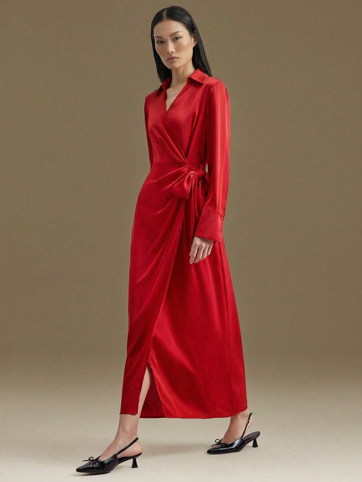 Rochie maxi SHEIN, roșu