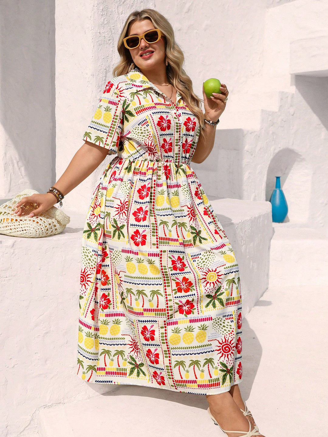 Rochie SHEIN, mix culori