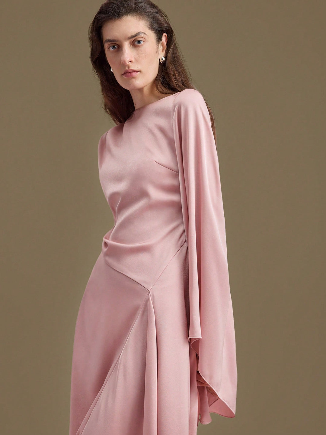 Rochie maxi SHEIN, roz