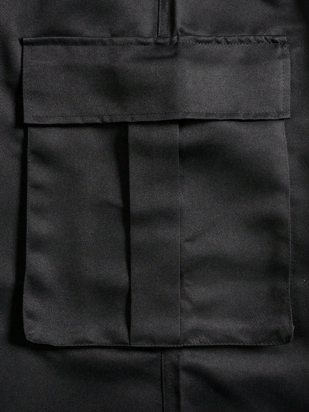 Pantaloni 3/4 SHEIN, negru