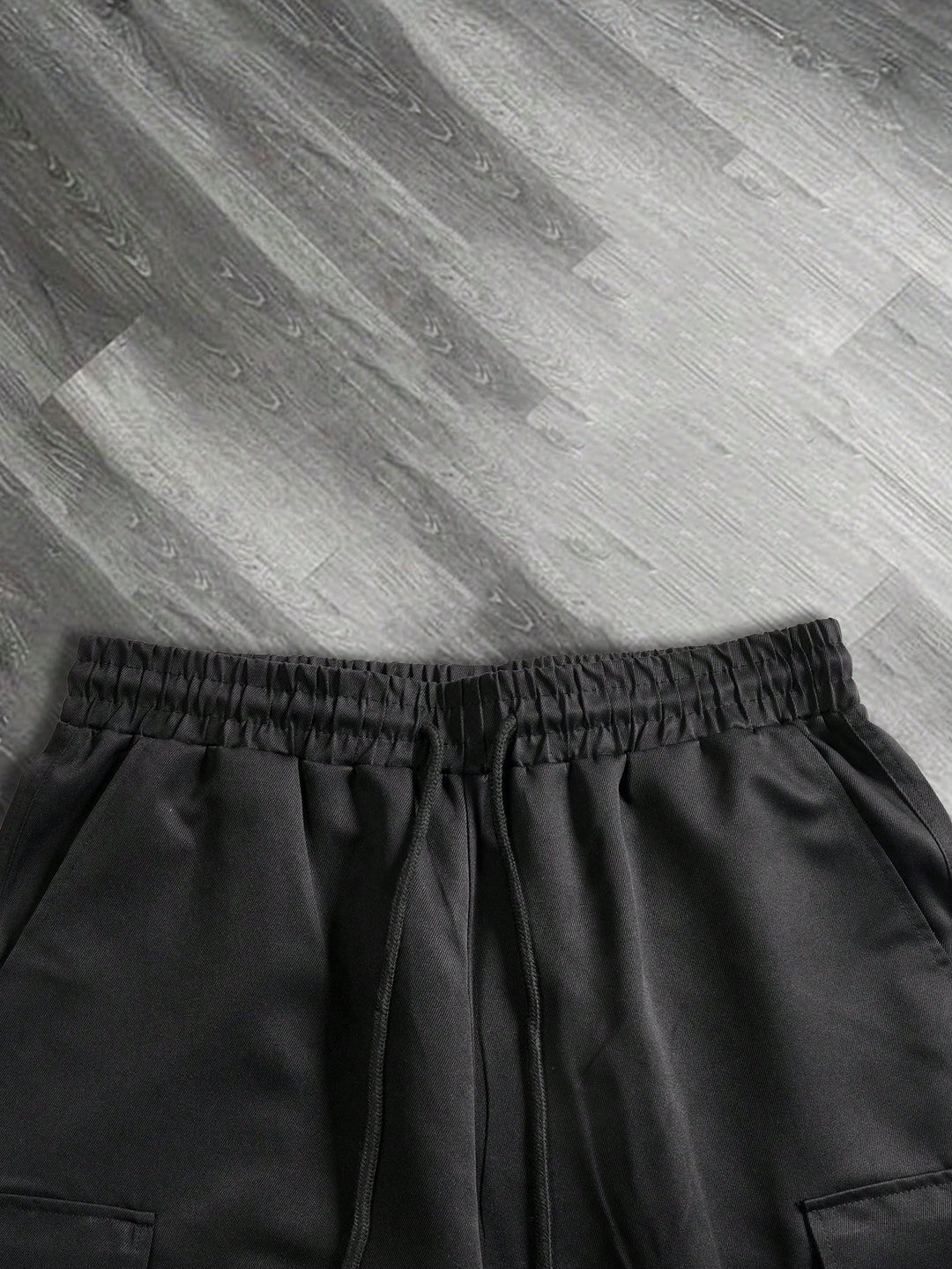 Pantaloni 3/4 SHEIN, negru