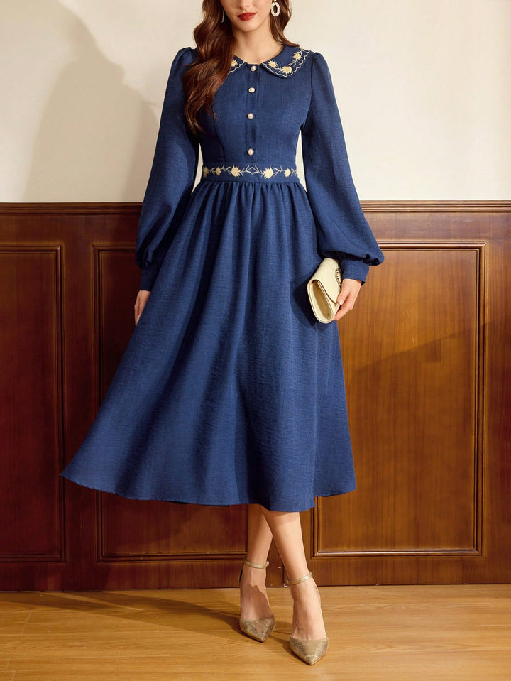 SHEIN Maxi ruha, kék