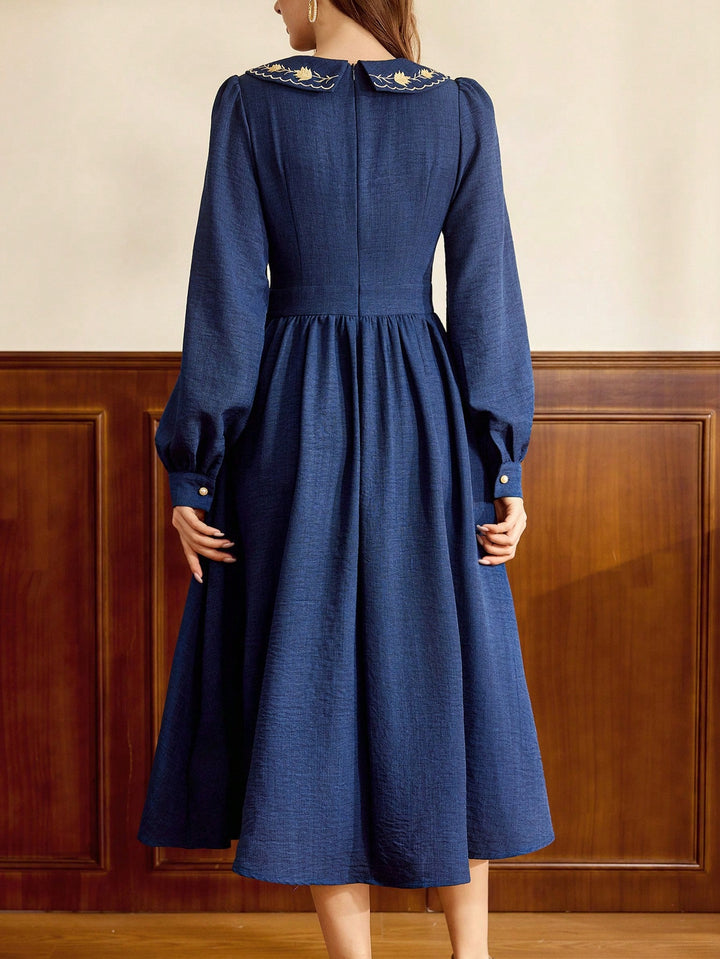SHEIN Maxi ruha, kék