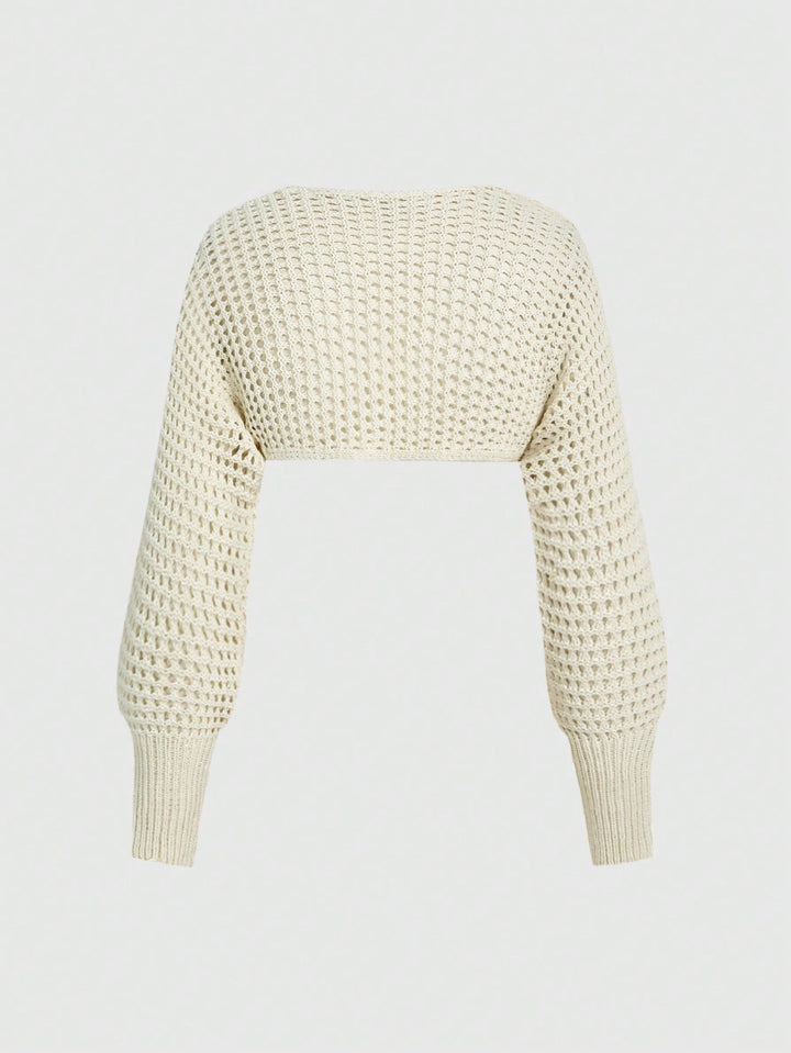 Cardigan SHEIN, bej