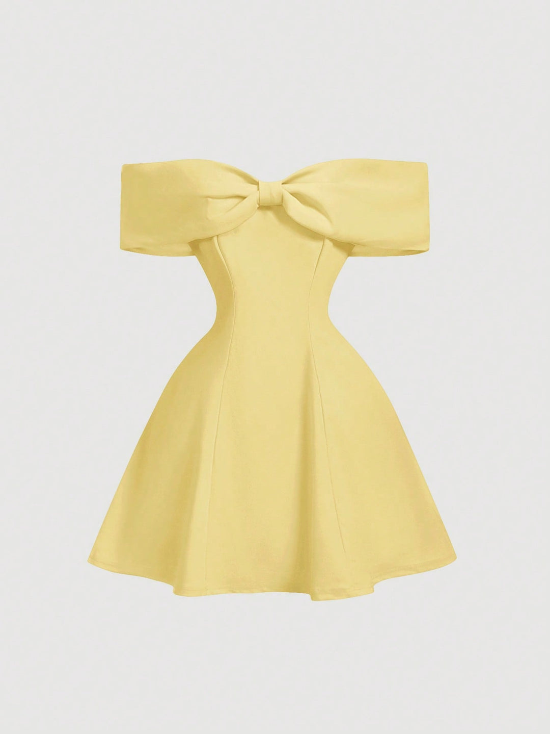 SHEIN mini ruha, sárga