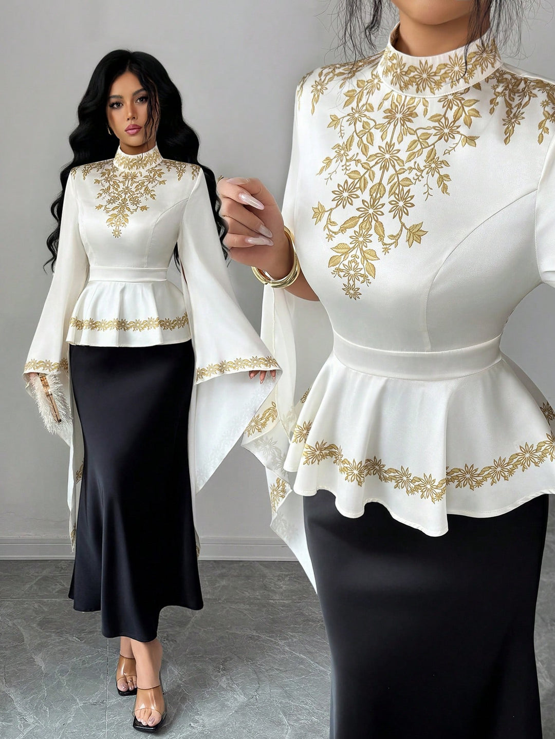 Bluza SHEIN, portocaliu