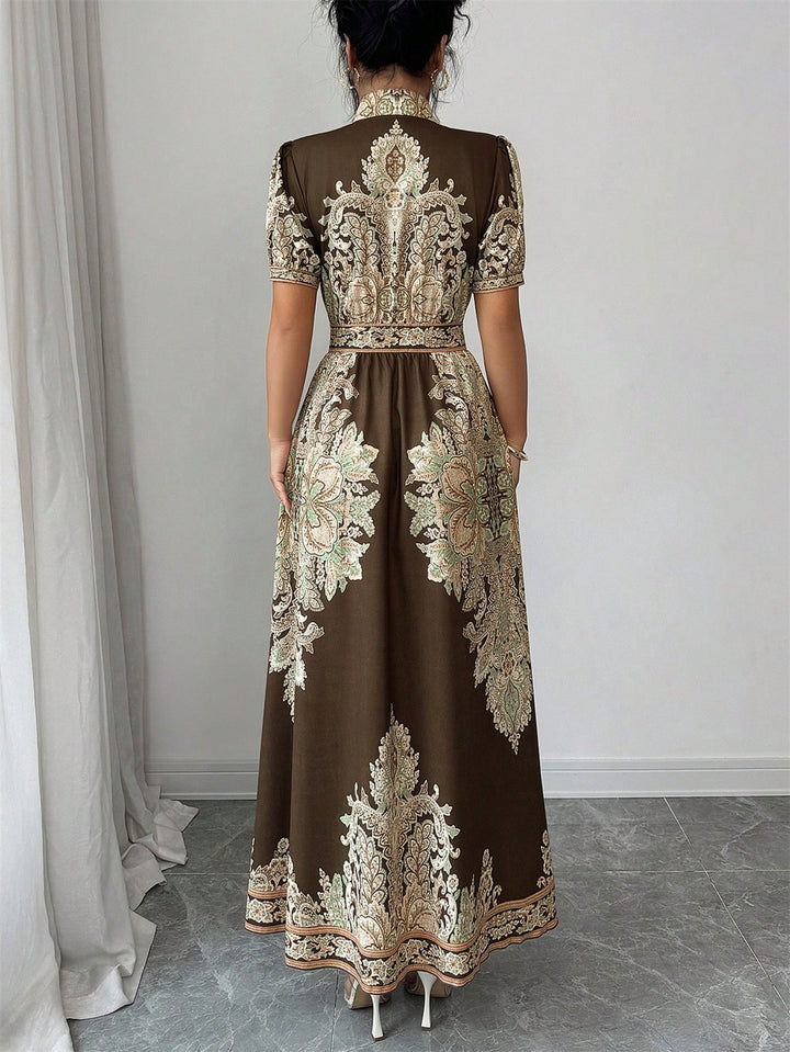 Rochie maxi SHEIN, verde