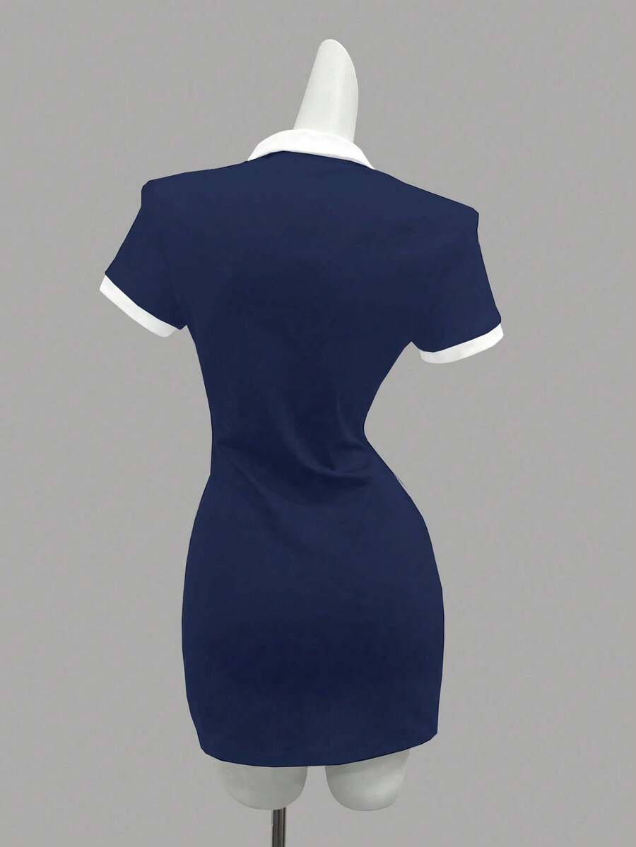Rochie mini SHEIN, albastru